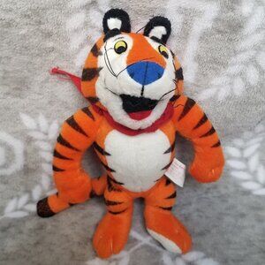 Tony the Tiger Plush Jointed Poseable Vintage 90s Y2K 1997 Frosted Flakes